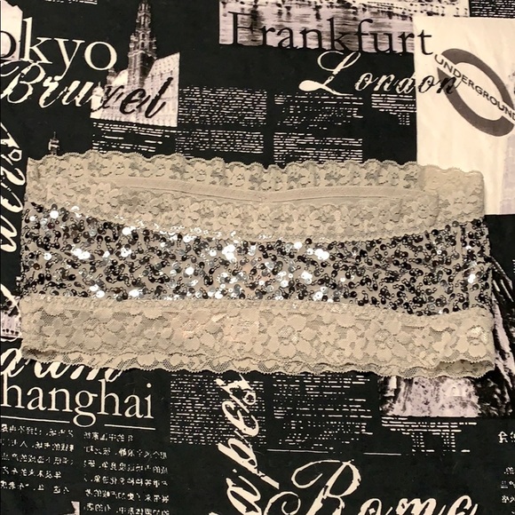 Lot of 2 LaSenza size S sequin bandeaus BNWT - Picture 3 of 4